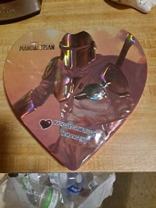 Star Wars The Mandalorian  Valentine’s Heart Tin Empty