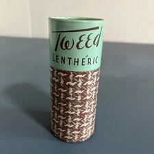 Vintage Lentheric TWEED Talcum 2 OZ