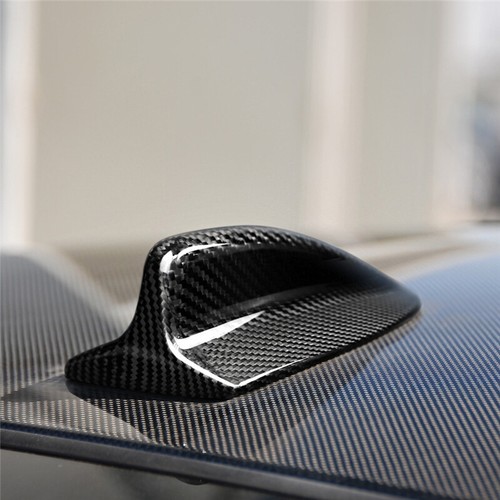 For BMW 3 Series E90 E46 2004-2013 Carbon Fiber Shark Fin Antenna Cover Sticker - Picture 8 of 10