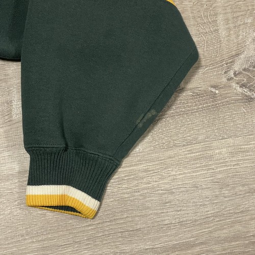 Felpa vintage Lee Sport Green Bay Packers girocollo ricamata da uomo taglia XL - Foto 4 di 6