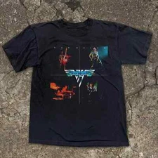 Van Halen Album Rock Band Unisex T-Shirt Black Size S-4XL
