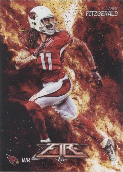 2014 Topps Fire Larry Fitzgerald #51 - 1 of 2