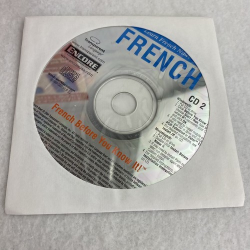 Encore Language Learning Software FRENCH 5 CD-Roms - Picture 9 of 12