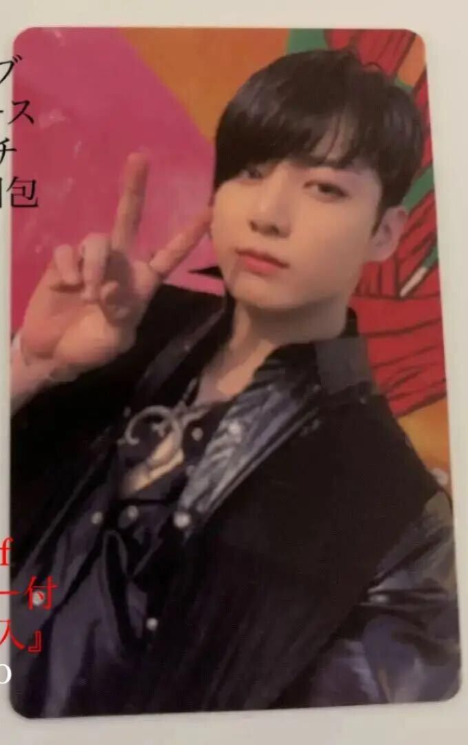 BTS JUNGKOOK PROOF BUTTER Lucky Draw OFFICIAL PHOTO CARD 3Types