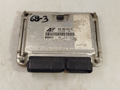 Wolkswagen Control Unit Ecu 038906019FC  0281010751 28SA5322