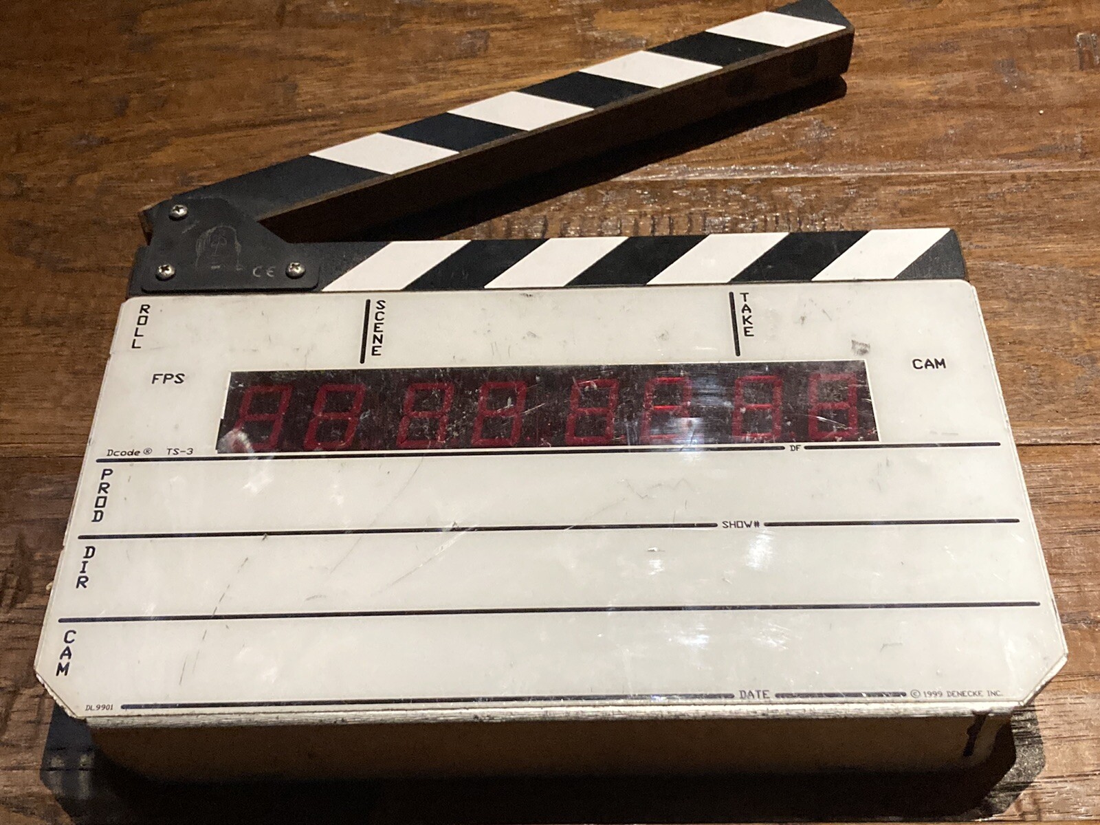 Denecke Dcode TS-3 Time Code Clapper Slate | Grelly USA