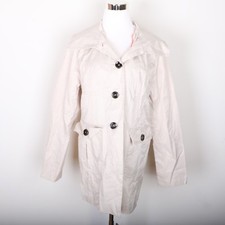 Green With Envy Trench Coat Women's Xl Tan