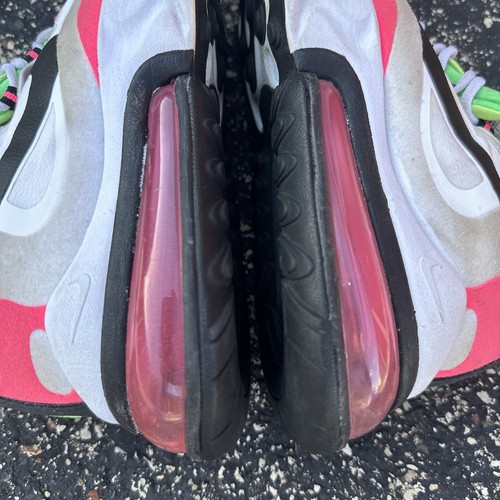Nike Air Max 270 React Mujeres Talla 7 Correr Gimnasio Activo Moda Zapatos Hiper Rosa - Imagen 9 de 24
