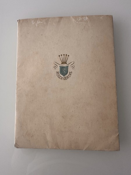 Vintage Rare Rolex Book From 1940 Limited To 4000 Examples And Numbered