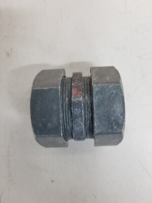 Bridgeport 263-DC  1-1/4'' EMT Compression Coupling Zinc Concrete tight Box of 10