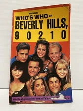 Beverly Hills 90210 Book Unauthorized Who’s Who by Sharon Gintzler PB 1992