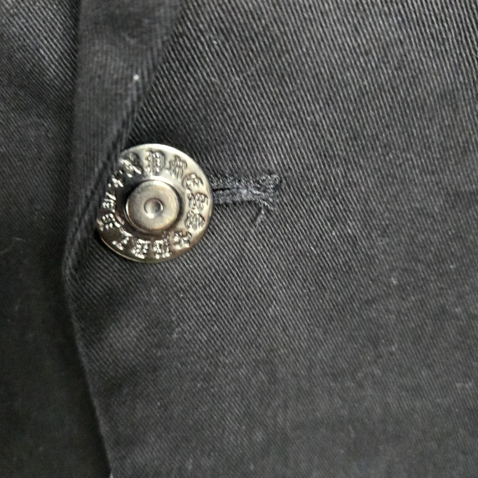 Brooklyn Express Y2K Black Blazer Jacket Lion Embroidered L Cotton Streetwear - Image 4 of 4