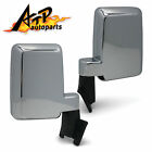 <!--F#f_0-->L+R Door Mirrors PAIR Chrome Large For Toyota Landcruiser 60 Series 1980-1990<!--F/-->