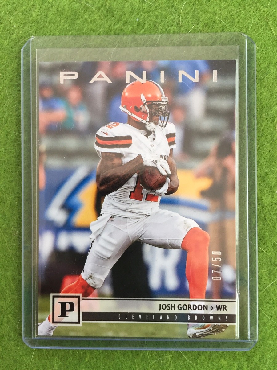 JOSH GORDON JERSEY #12 BROWNS Tom Brady 's WR PATRIOTS SP 2018