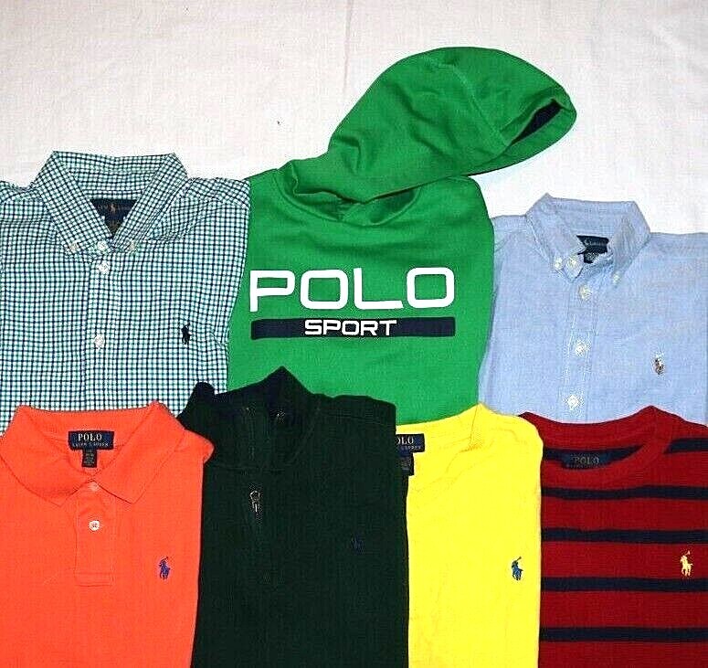 Ralph Lauren /Polo 7+ Button Ups, Sweaters & Pullovers Youth