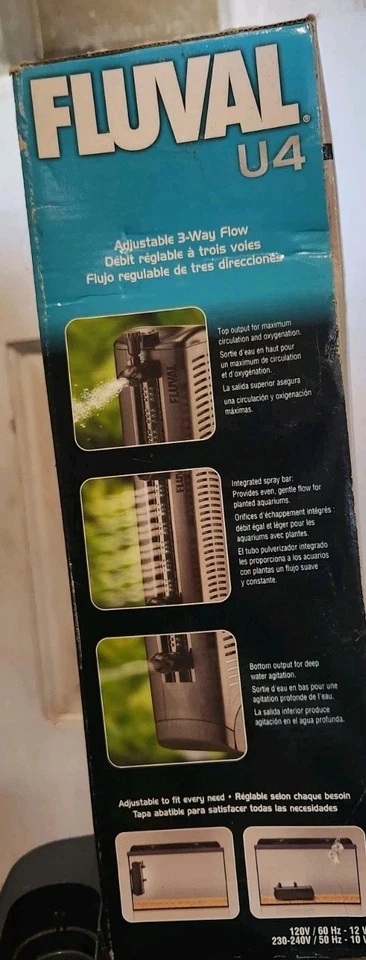 NIB Fluval U4 Underwater Filter Flip Top - Image 2 of 4