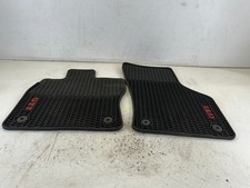 Vw Golf Gti Front Rubber Floor Mats Mk5 06-08 Oem Vw Golf Gti Front Rubber Floor Mats Mk5 06-08 Oem