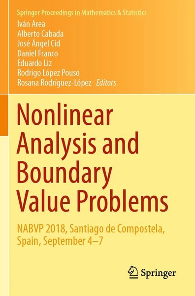 IváN Area (U. A.) | Nonlinear Analysis And Boundary Value Problems | Taschenbuch-image