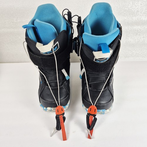 Burton Zipline Imprint Jugend Snowboard Boots Größe 5 schwarz blau BOA Speed Lace - Bild 8 von 11