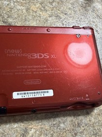New Nintendo 3DS XL Metallic Red Console US Model