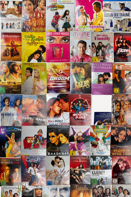 Große Bollywood DVD Filme  Auswahl auf deutscher Sprache und mit Untertitel