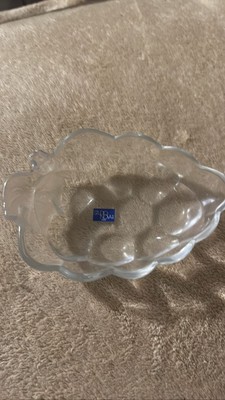 Studio Nova Nature's Harvest Grape Glass Fruitage Bowl Candy Dish Japan VTG