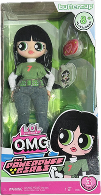 #ad New In Hand LOL Surprise OMG Powerpuff Girls Doll Buttercup Free Shipping $18.95
