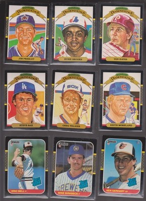 1987-1988 Donruss U Pick Collection Set Lot -- Get 40% off!!