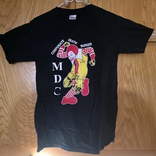 MDC Corporate Death Burger  T-Shirt Small Pre Owned