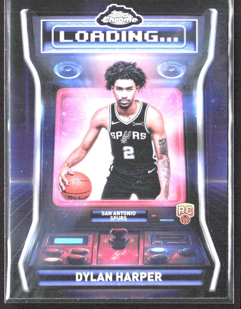 2025-26 Topps Chrome #LD-12 Dylan Harper Loading ...