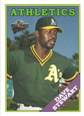 2004 Topps All-Time Fan Favorites #54 Dave Stewart Oakland Athletics
