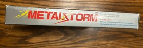 Metal Storm Nintendo NES Complete In Box CIB Protector