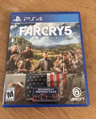 Ubisoft Far Cry 5 PS4 2018 M Action Adventure Shooter, Online Play Multiplayer