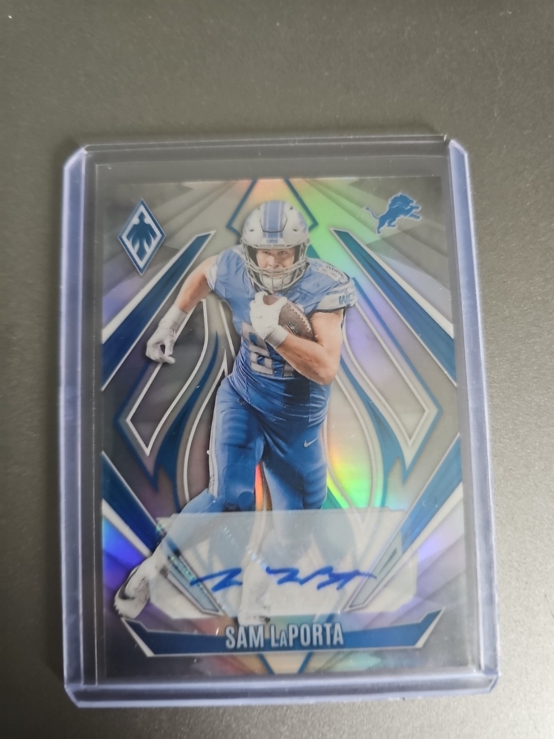 2024 Panini Phoenix - Sam LaPorta #127 Silver Autograph /199 (AU)