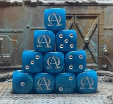 Alpha Omega - Custom Inspired Dice, ideal for Tabletop Games