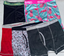 PACK of 5 Assorted Boys' Youth Boxers Size XL/14 SEE PICTURE 