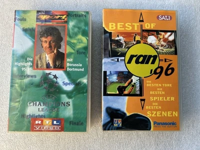 UEFA Champions League und Best of ran 96 - VHS - gebraucht - Bild 1 von 2