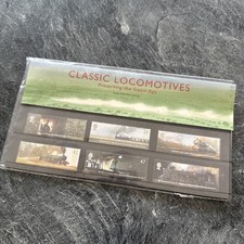 Classic Locomotives Steam 13 Jan 2004 Royal Mail Mint Stamps Presentation Pack