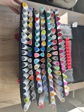 ⭕️ Arteza Everblend Art Markers Set Alcohol Based + Storage Case