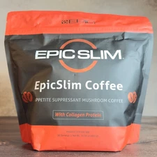 EpicSlim Coffee by B Epic - 30 Srvs - New & Sealed - Free Shipping - Exp: 04/27