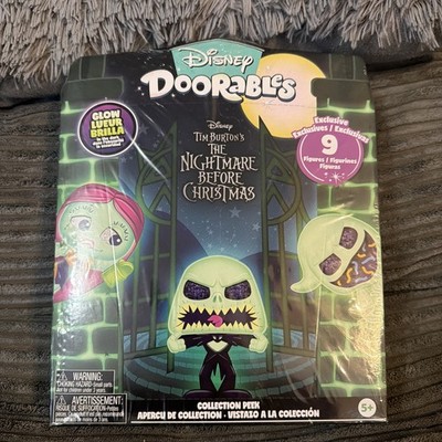 Disney Doorables Nightmare Before Christmas New Sealed Box Glow in the Dark