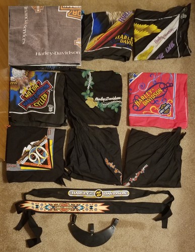 Harley Davidson Motorcycle 11 Bandana 12 items total