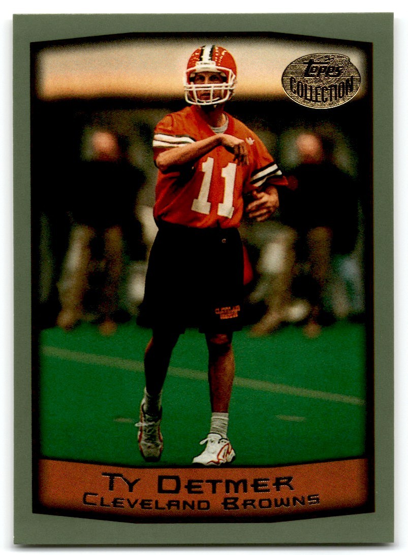 1999 Topps Collection Ty Detmer Cleveland Browns #222