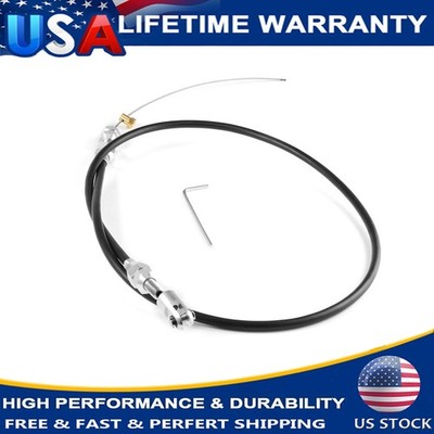 LS Engine Black Throttle Cable LS1 4.8 5.3 5.7 6.0 Universal Street Hot Rod