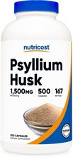 Nutricost Psyllium Husk 1500mg Per Serving, 5...