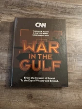 Vintage War In The Gulf CNN Hardcover Book 1991 Allen Berry Polmar Gulf War