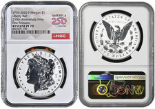 2026 P Morgan Silver $1 Reverse Liberty Reverse NGC PF70 First Releases  #2830