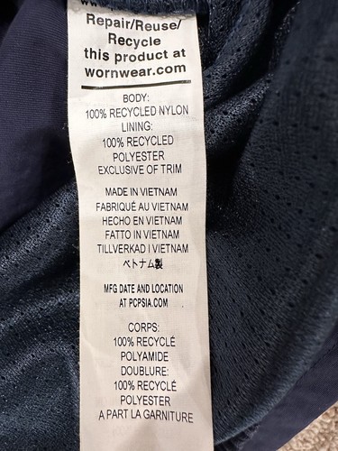 Patagonia Kids Baggies Shorts 5” Navy Blue Size XL (14) Pockets Lined New 67036 - Picture 7 of 11