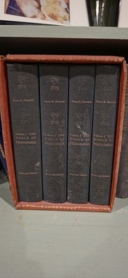 The World of Mathematics Slipcase Set - James R. Newman 1956