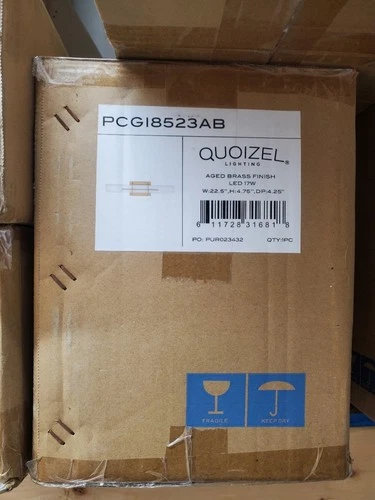 Quoizel PCGI8523AB Vanity Bath Light Bar - Picture 3 of 3